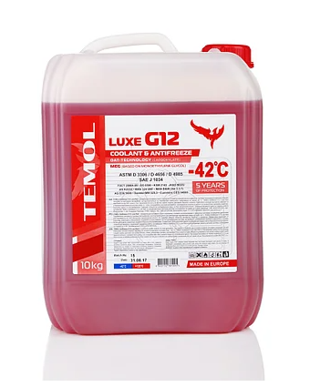 TEMOL Antifreeze Concentrate G12 Red 10л